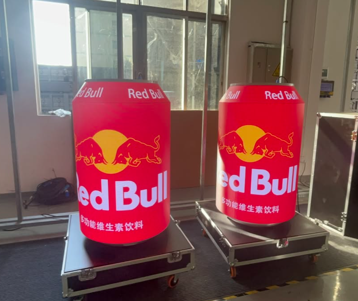 Cutting-Edge Creative P1.86mm Indoor GOB Soda Can LED Display With Fridge for Advanced Advertising Solutions