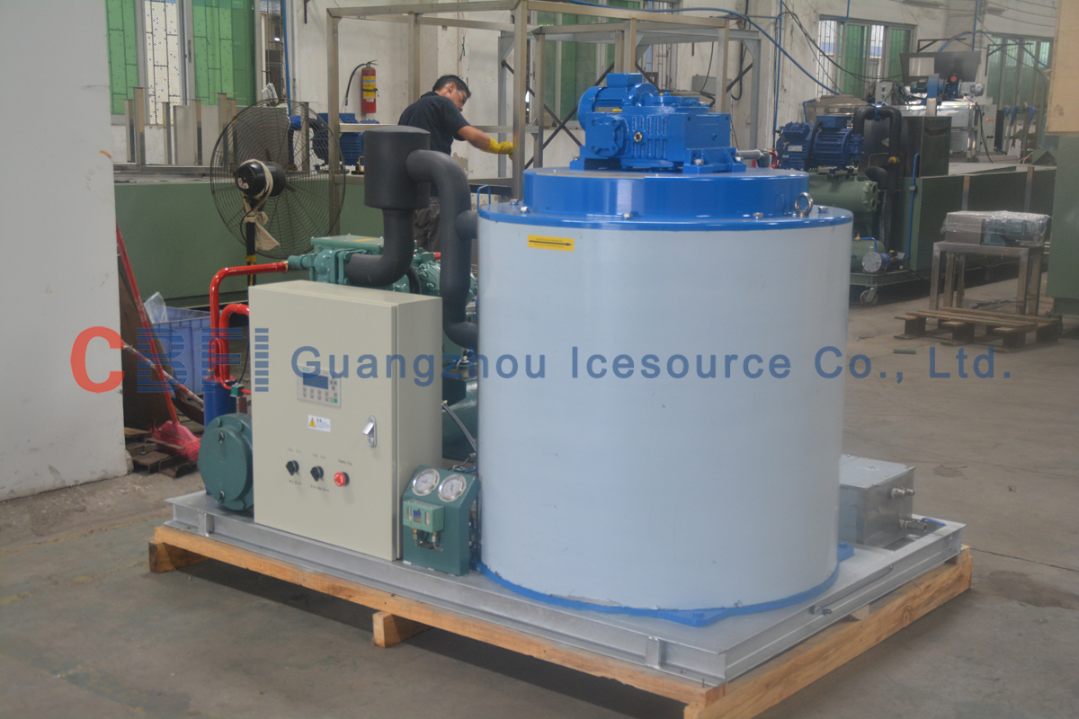 Свободный стоящий сверхмощный завод делать льда с высокой продукцией