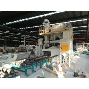 Большой стальной пронзительный взрывать песка и Derusting на поверхности различного тубопровода