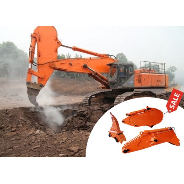 Q355B Excavator Rock Arm Digger Rock Boom For Mining / Construction Work