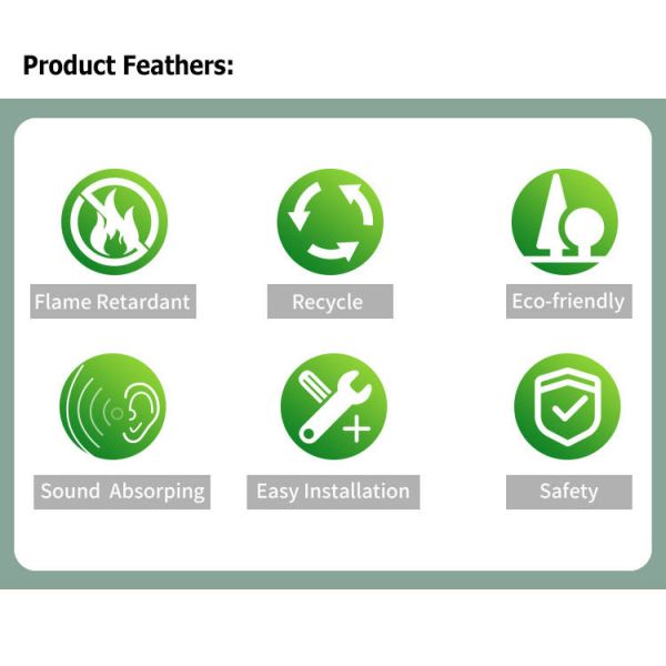 Оптом доска полиэстера акустической панели 9mm чувствуемая ЛЮБИМЦЕМ звукоизоляционная