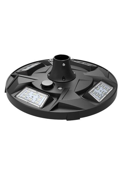 Luzes conduzidas solares exteriores 20W do jardim com lúmen alto por 3 anos de garantia.