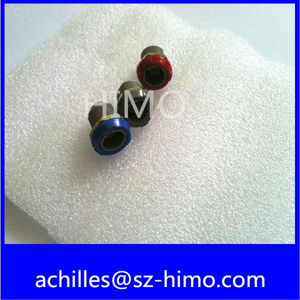 Push Pull Self-Locking Male And Female 4 Pin 1P Series Plastic Lemo Panel Mounted Socket