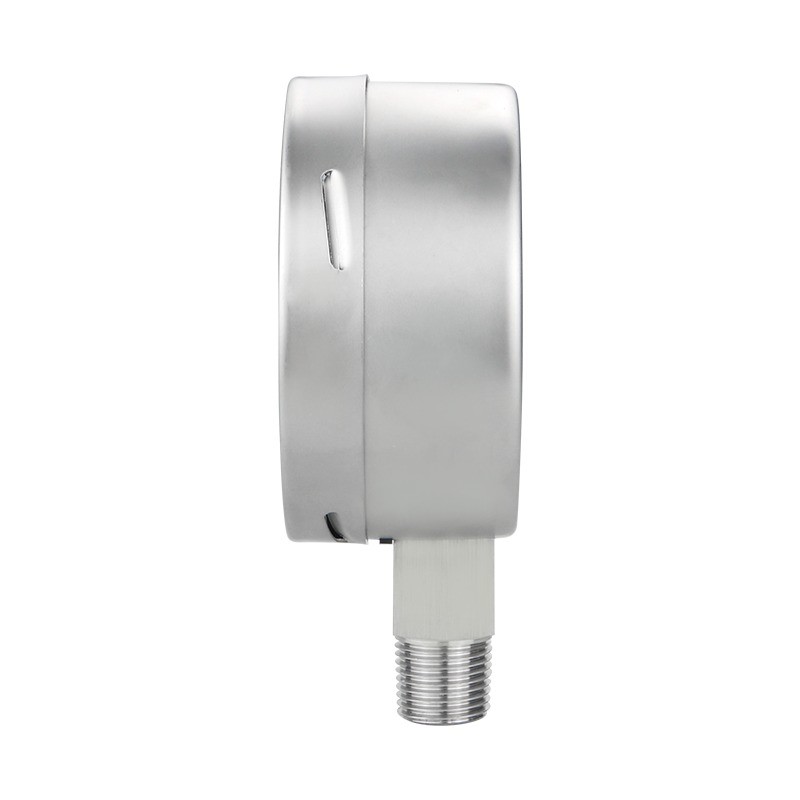 High Precision 2.5% 0-100kpa Industrial Air Micro Pressure Gauge with M20*1.5 Thread