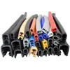 Rubber U-Shaped Edge Protection Trim Sealing Strip with Steel Bone for Cars Cabinets Machinery