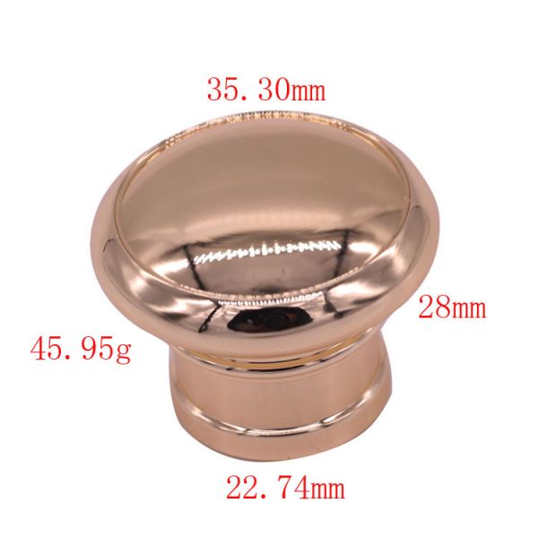 Long Life Zinc Alloy High End Perfume Cover For FEA15 Perfume Bottle Neck