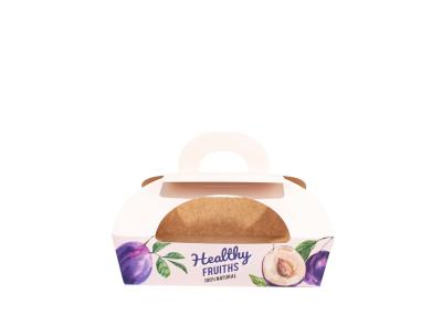 Cheire não o empacotamento das frutas e legumes encaixota reciclável biodegradável