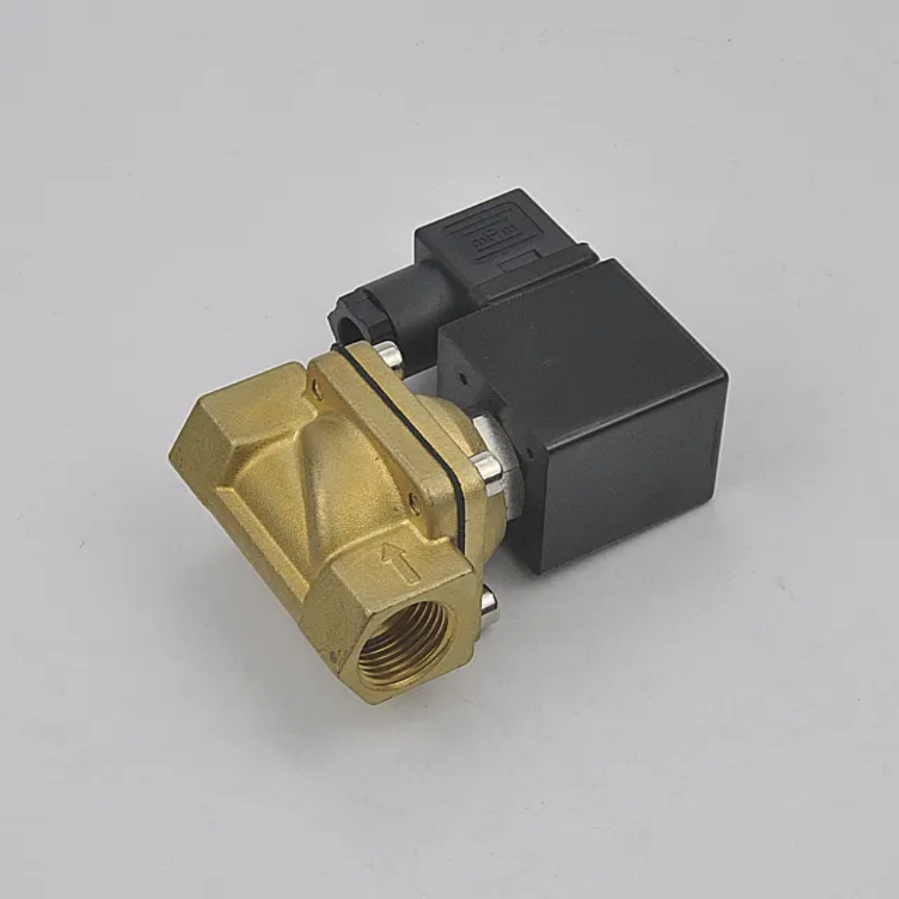 2W025-06 24V Normally Open Solenoid Valve Air Water Brass Direct Acting Solenoid Valve