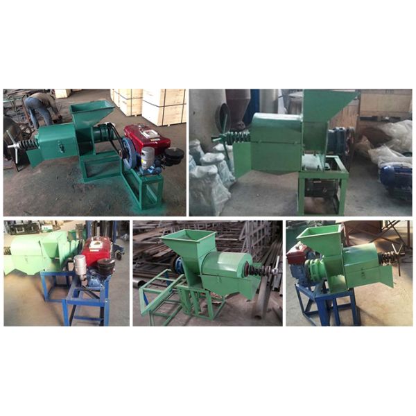 Small Palm Fruit Oil Expeller 300-500kg/hour Palm Oil Press for Oil Extraction