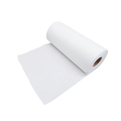 Tela não tecida molhada Mesh Pattern das limpezas 35gsm Spunlace do rolo branco
