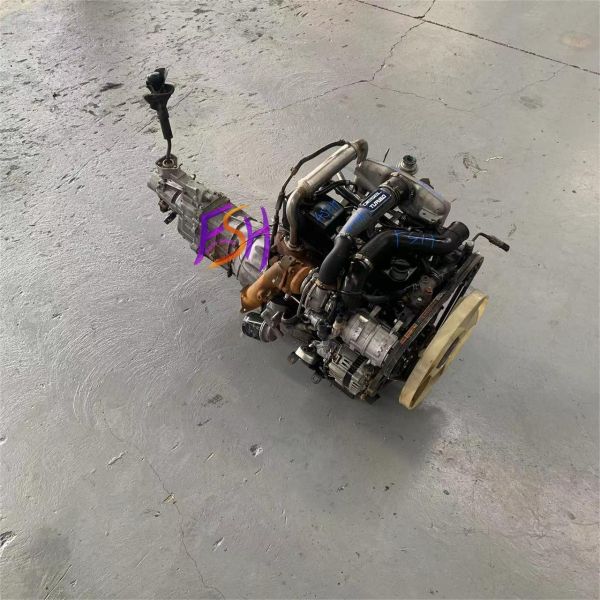 Motor diésel usado de alta calidad 4JH1 para ISU ZU para camioneta de 4 cilindros