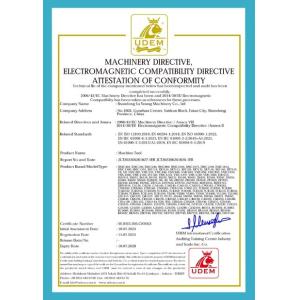 shandong lu young machinery co.,ltd Certifications