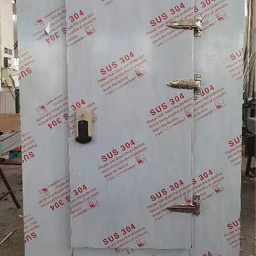 Extreme Cold Storage Door Semi Recessed Insulated Doors For Cold Rooms