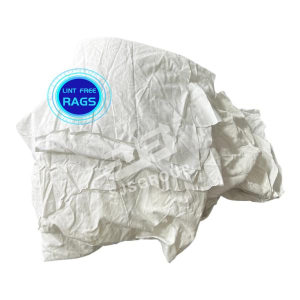 White Bed Sheet Cotton Waste Rags Use for Cleaning Machine Oil Paint Industrail Cleaning Cloth