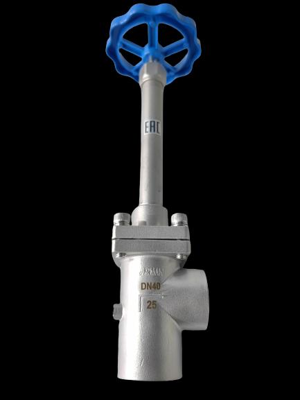 Vanne globe cryogénique SS304 3/8-4 pouces -196°C à +80°C