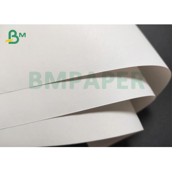Eco Tough 120gsm 140gsm Food Grade White Kraft Paper For Cone Cups