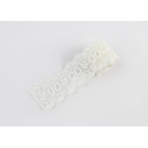 Флористическая отделка шнурка отверстии полиэстера вышивки для женщин одевает/домашняя ткань