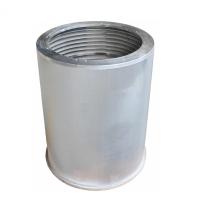 Pantalla de presión de acero inoxidable de cuña de alambre de pantalla cesta para filtración de pulpa de papel