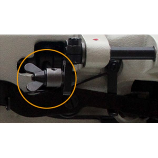 50mm Mouth 8mm Stitch Horizontal Hook Single Needle Sewing Machine