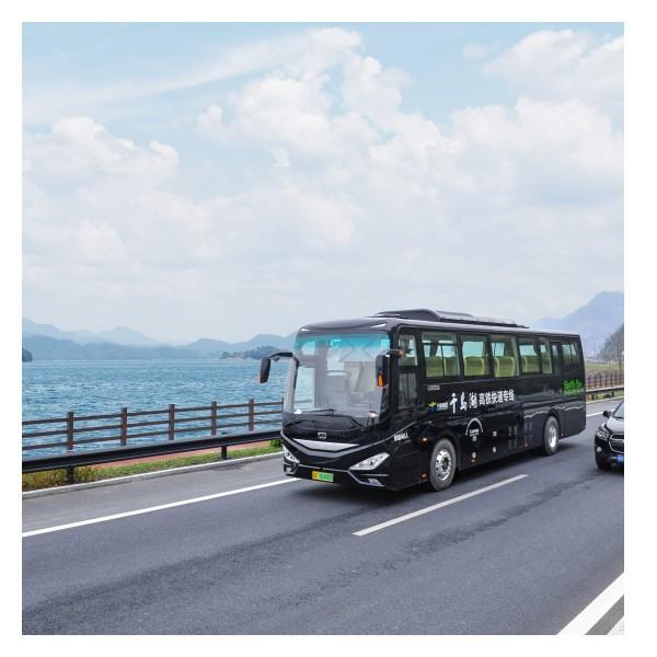 Autobus électrique de 45 places 238kwh Batterie 11m Longueur