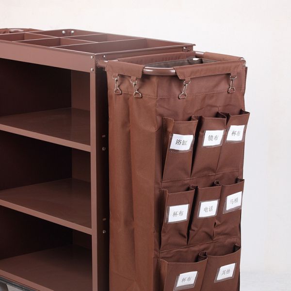 Браун Домашнее хозяйство Троллейбус гостиничные уборные принадлежности Металлическая Домашняя тележка