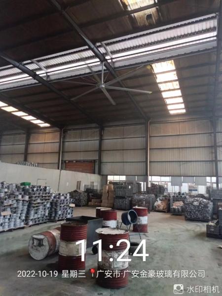 High Efficiency HVLS Industrial Fans For Church And Warehouse