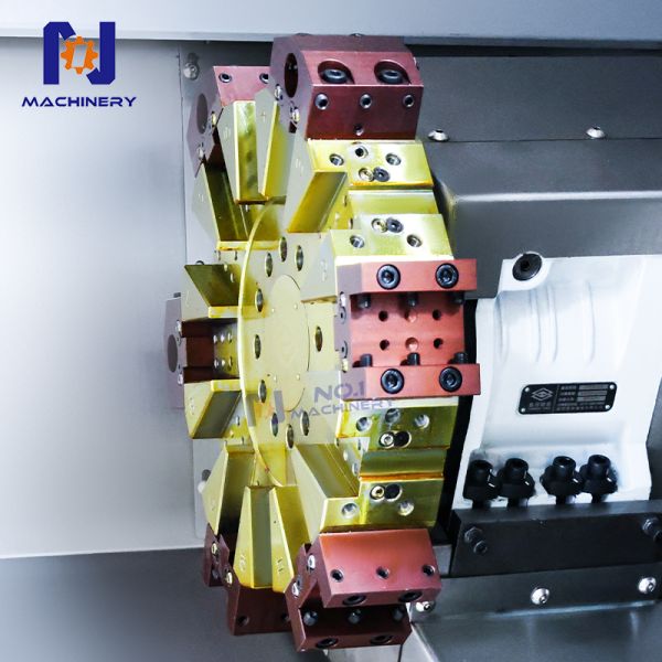 TCK50 TCK56 High Precision Automatic CNC Lathe 2-Axis Metal Slant Bed Lathe with GSK System