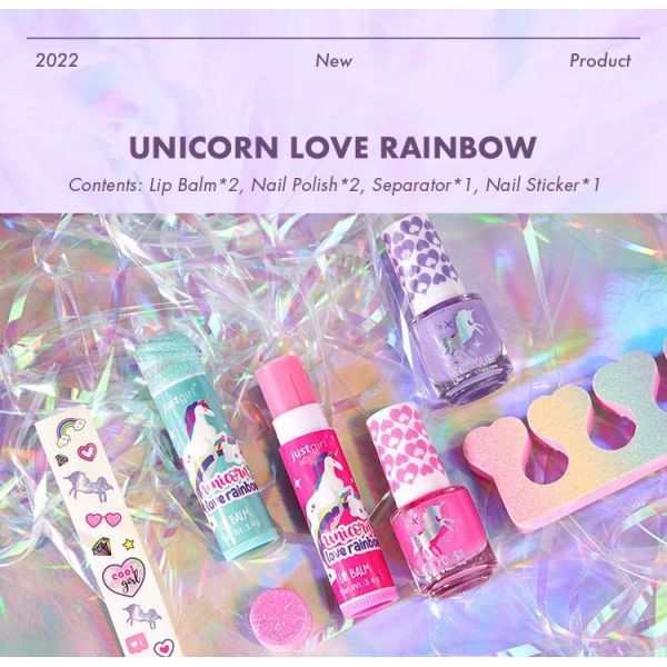 Safety Nail Art Package Kit Nail Paint Art Kit With Unicorn Drinking Cup