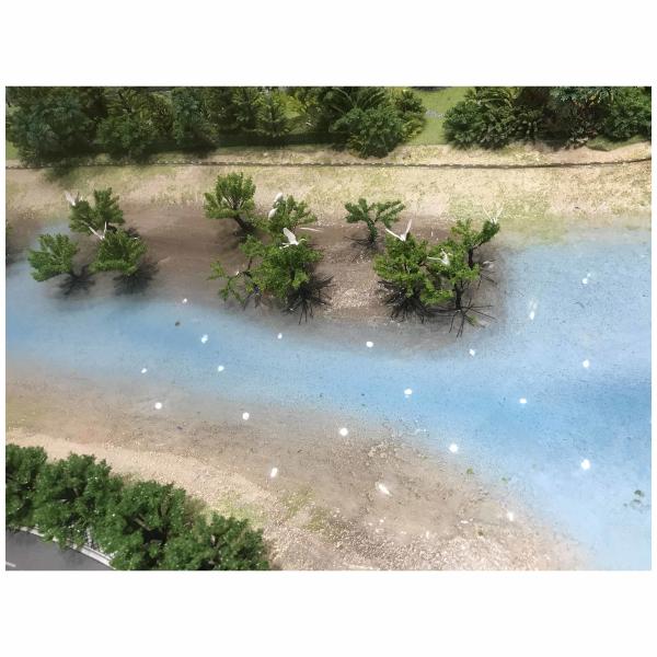 Coastal Landscape Architectural Models 1:100 Architecture Model Accurate