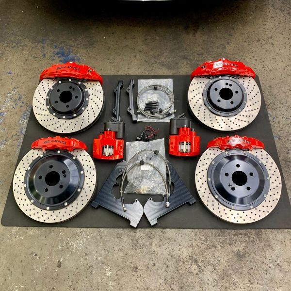 AMG 6 Pot Brake Kit 360x36 AMG Brake Disc Fits 21in Wheel