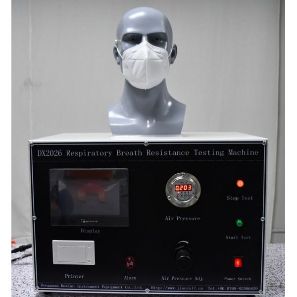 Дыхательный тестер маски теста сопротивления дыхания EN149
