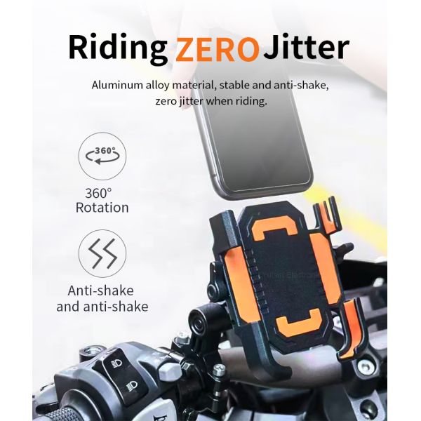 360d 12v Phone Holder , Morfayer Aluminum Alloy Phone Holder