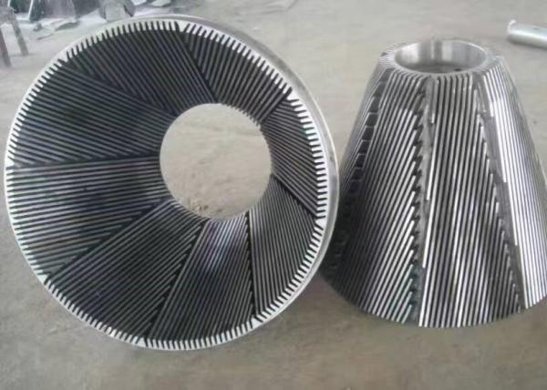 Stainless Steel Conical Refiner Plates Rotor Stator High Wear Resistant
