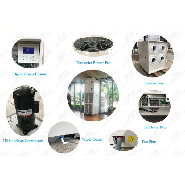 Temporary Air Conditioning And Heating Climate Control Equipment 28 Ton