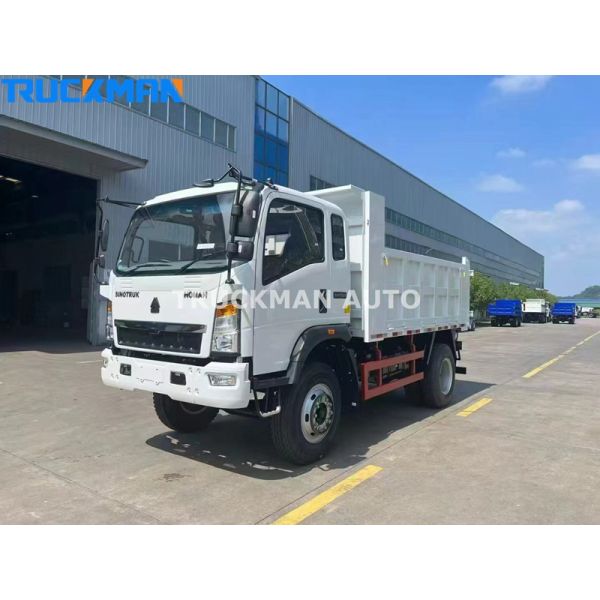 Factory Price 10 Tons 4x2 SINOTRUK HOWO Dump Truck For Trinidad and Tobago
