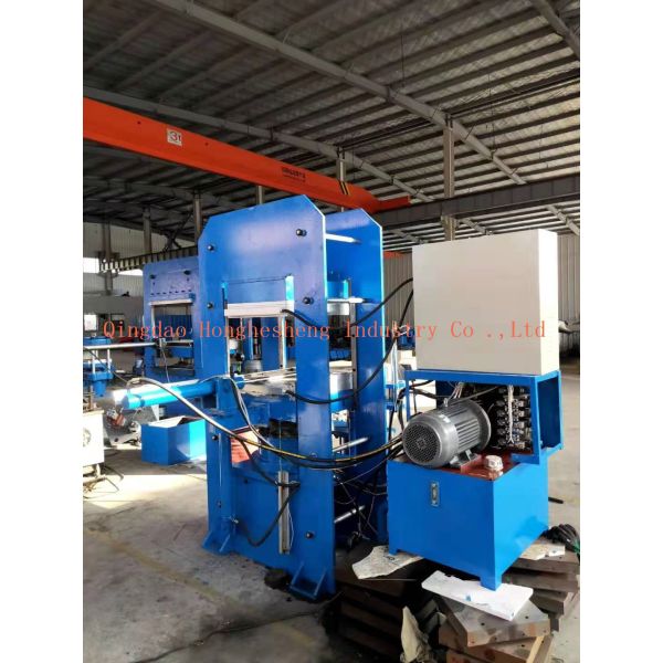Rubber Fender Compressing Vulcanizing Making Moulding Machine