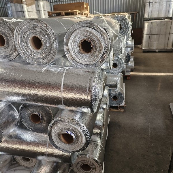 Aluminized Welding Blanket Aluminum Foil Fiber Glass Cloth Reflective Fiberglass Cloth