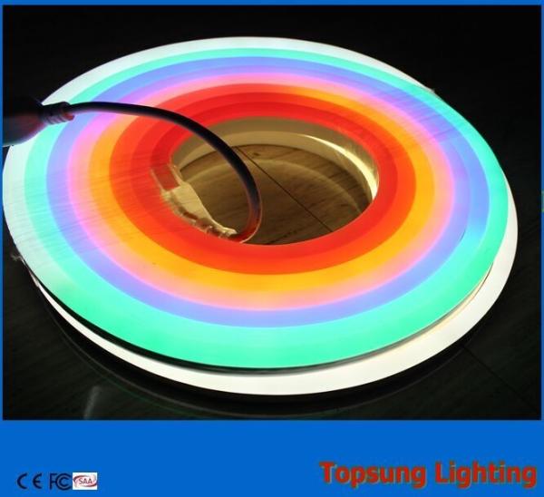 100 LEDs/m quadrados luz de néon LED de 12v 16x16.5mm branca para edifícios