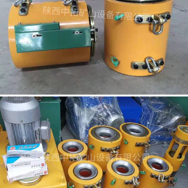 Casting Iron Bridge Construction Machine Dia 15.7mm Hydraulic Jack Post Tensioning