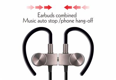 Stereo 60mAh 8hrs Magnetic Sports Wireless Headset