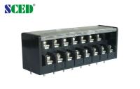 blocos terminais elétricos 300V 15A das plataformas do dobro do bloco terminal da barreira de 7.62mm