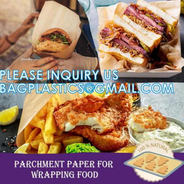 Unbleached Deli Wax Paper Sheets For Food, Basket Liners Food Picnic Paper Sheets Greaseproof Deli Wrapping