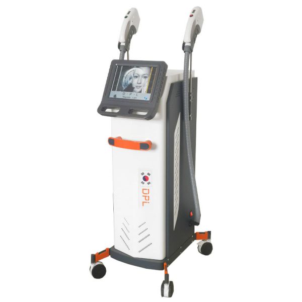 2 Handle Laser Hair Removal Beauty Machine Dynamic Pulst Light Dpl