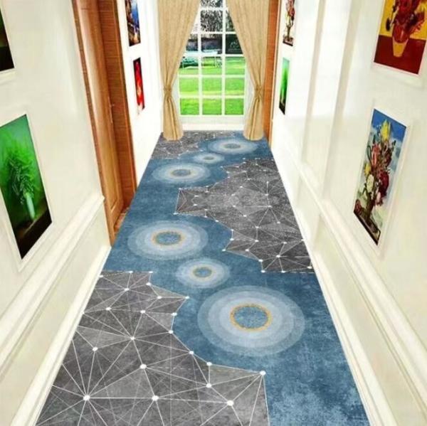 Rectangle Commercial Floor Mat Stairs Entry Door Hallway Carpet 140cm Width