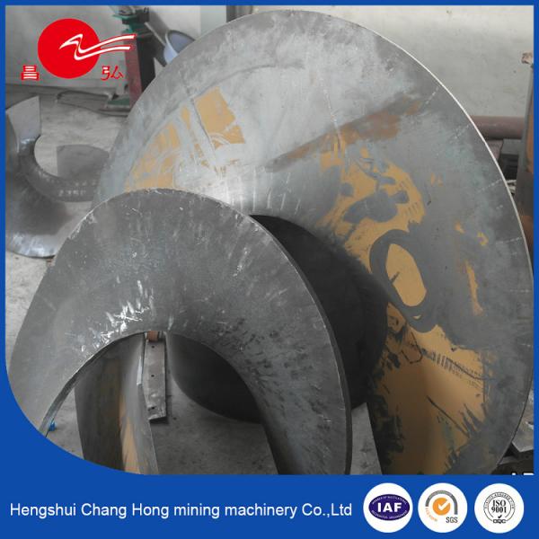 SUS316 Flexible Screw Auger Blade Conveyor Grain Steel Spiral Flight