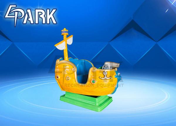Pirate Ship Swing Ride Coin Pusher Kiddy Ride Machine Lottery Ticket Train