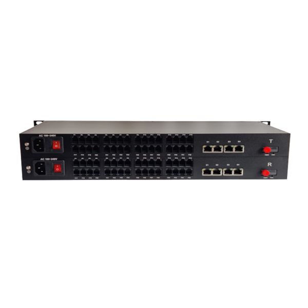 32ch Telephone Fiber Converter With 4 10/100Mbps Ethernet Ports