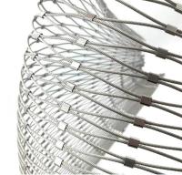 Stainless Steel Architectural Cable Mesh For Tensile Architectural Projects Combines Protection Aesthetic Design