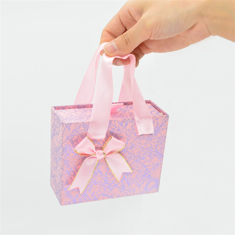 Небольшая коробка духов 3mm косметическая упаковывая с ручкой ALLICO ленты