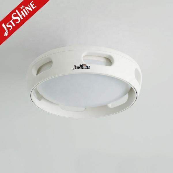 Pequeno ventilador de teto branco de 16 de purificação de ar com motor de cobre e certificado REACH